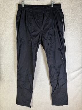 Bontrager Town Stormshell Pants Mens Large Black Light Up Reflective Waterproof